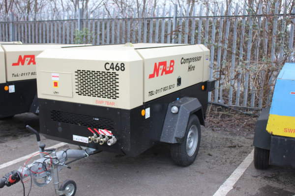 Doosan 7/72 Portable Compressor