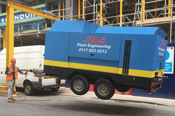 CompAir C200TS-24 TurboScrew Portable Compressor